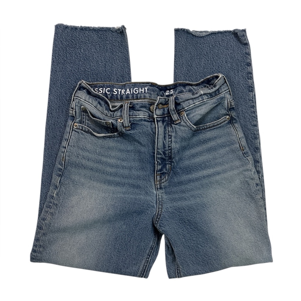 J.Crew Classic Straight Women's Jeans in Blue Sz 25